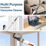 ⁦Multismart Aspirateur balai système de nettoyage humide et sec 12en1 avec réservoir d’eau et de poussière – مكنسة كهربائية منزلية⁩ - الصورة ⁦4⁩