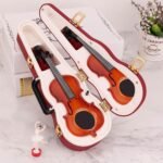 ⁦Boîte à Musique Vintage avec Déesse Rotative et Mécanisme de Violon – صندوق موسيقى مع آلية كمان⁩ - الصورة ⁦4⁩