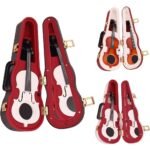 ⁦Boîte à Musique Vintage avec Déesse Rotative et Mécanisme de Violon – صندوق موسيقى مع آلية كمان⁩ - الصورة ⁦8⁩