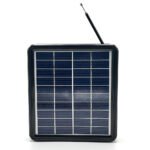 ⁦💡 لمبة شمسية متعددة الاستعمالات RX-1066BT – ضو + راديو FM + بلوتوث + USB + باوربانك⁩ - الصورة ⁦2⁩